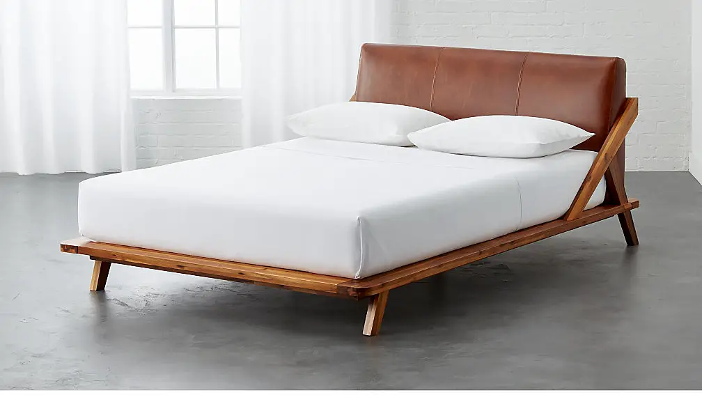 Cb2 Drommen Acacia Wood Bed Review, Acacia Wood Queen Bed