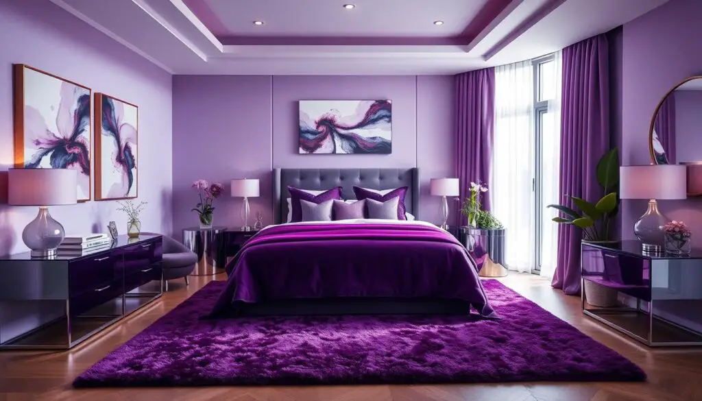 purple decor ideas