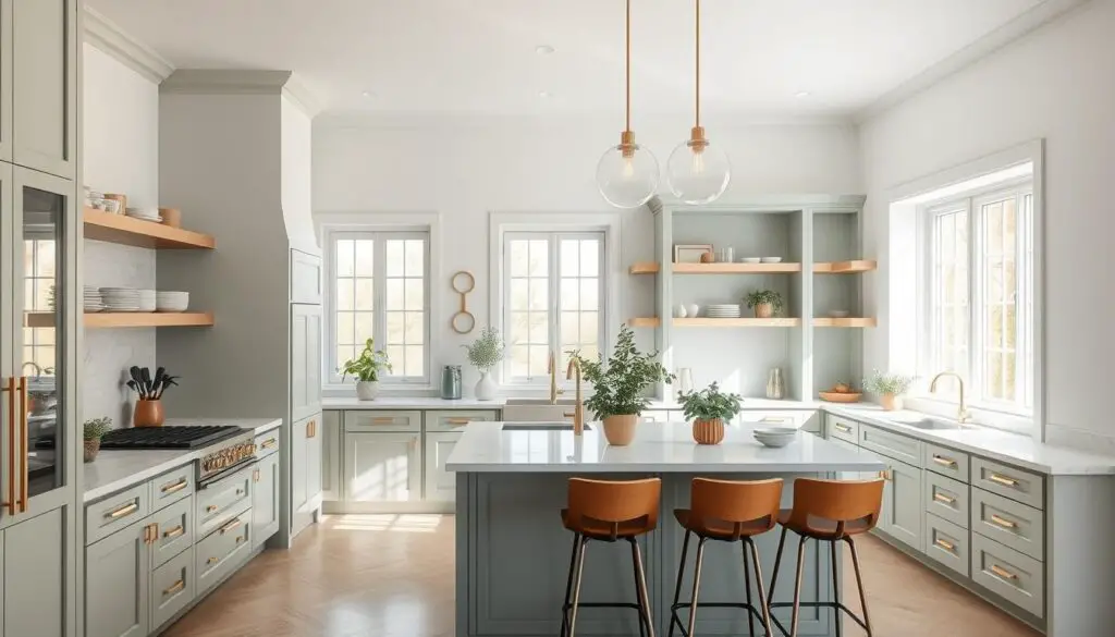 sage green kitchens